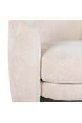 RICHMOND fotel FENNA biały - trudnopalny - Richmond Interiors